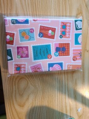 Francesca's Pink and Blue Graphic Notebook